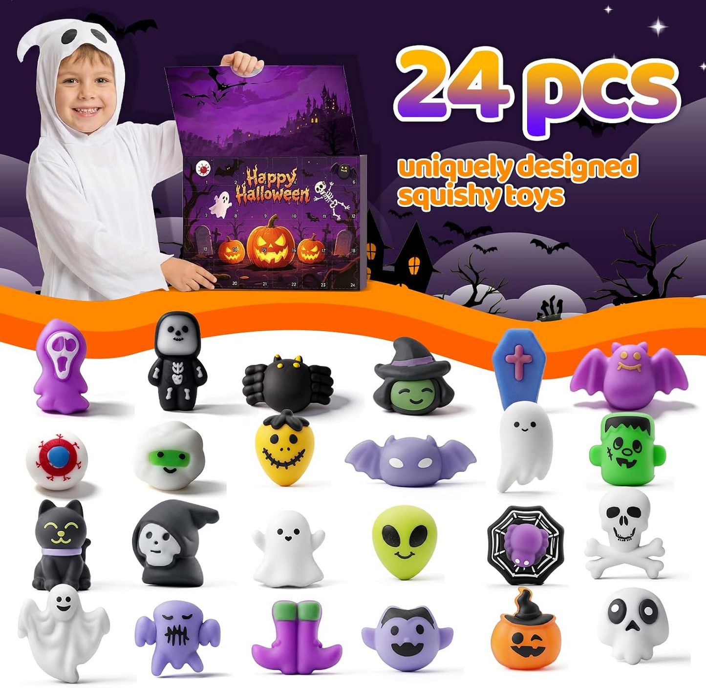 24 Days of Squishy Halloween Surprises 🎃