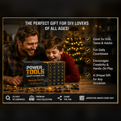 2026 Power Tools Advent Calendar – 24 Days of DIY Surprises