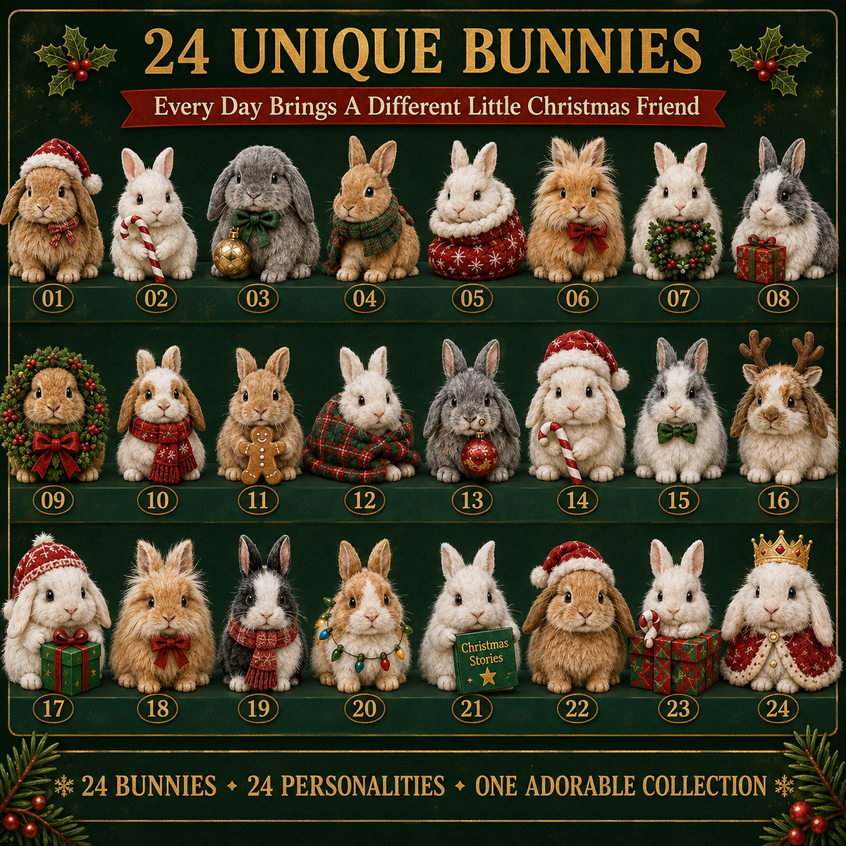 🥇 2026 Bunny Christmas Collection