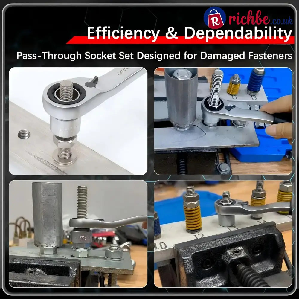 17PCS Pass Through Socket Set