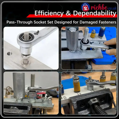 17PCS Pass Through Socket Set