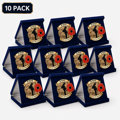 Limited Edition D-DAY 80th Anniversary Commemorative Brooch