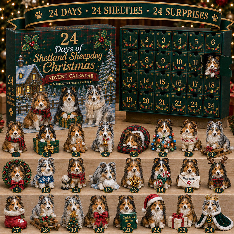 🎄 Shetland Sheepdog Advent Calendar 2026