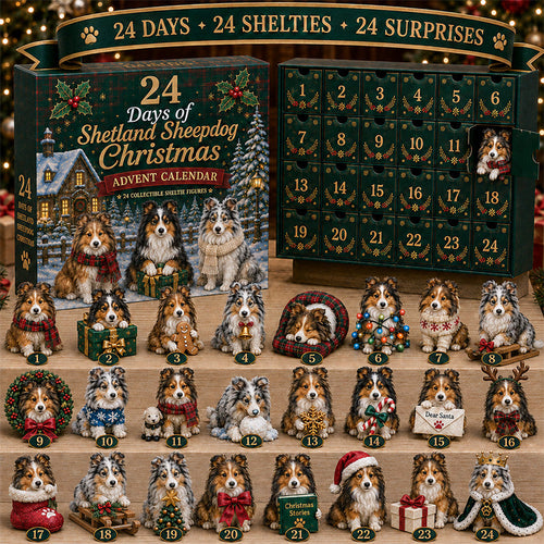 🎄 Shetland Sheepdog Advent Calendar 2026