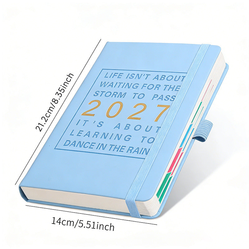 📅  📓 2027 Calendar Notebook – A5, one day per sheet, date-marked – Ideal for daily logs & future reference ✨