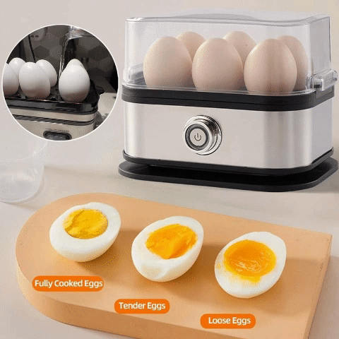 🔥 Effortless Breakfasts with Our Electric Egg Cooker! 🍳✨