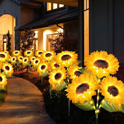 🔥Hot Sale 49% OFF🌞Solar LED Sunflower Garden Lights