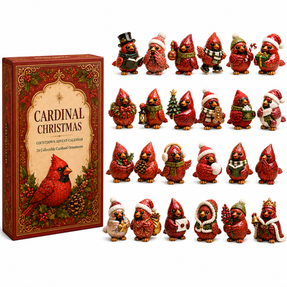 ❤️🐦 24 Days. 24 Cardinals. One Beautiful Christmas. 🎄