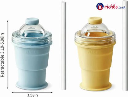 🔥2-in-1 Collapsible Silicone Ice🧊 Ball Maker Cup