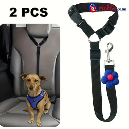 2-in-1 Dog Car Seat Belt & Walking Leash - Hot Sale