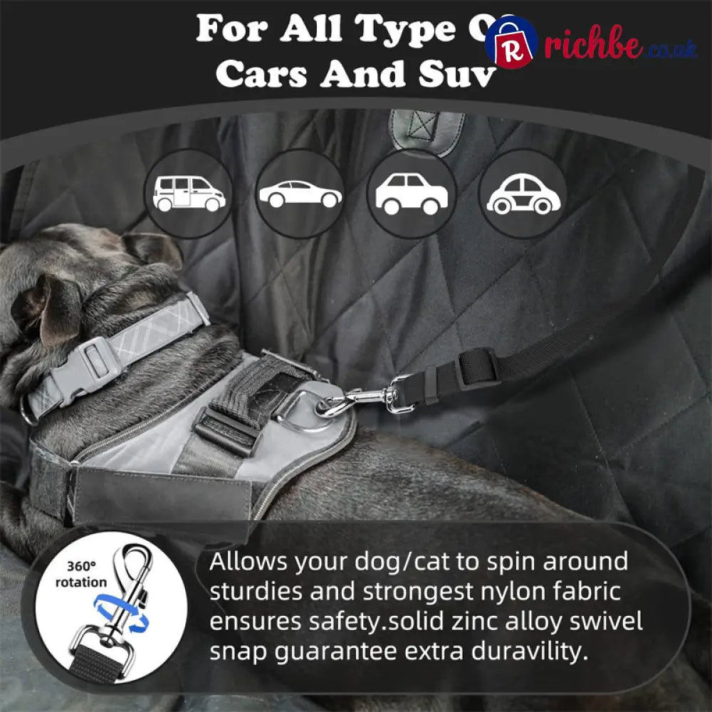 2-in-1 Dog Car Seat Belt & Walking Leash - Hot Sale