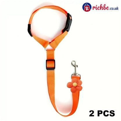 2-in-1 Dog Car Seat Belt & Walking Leash - Hot Sale