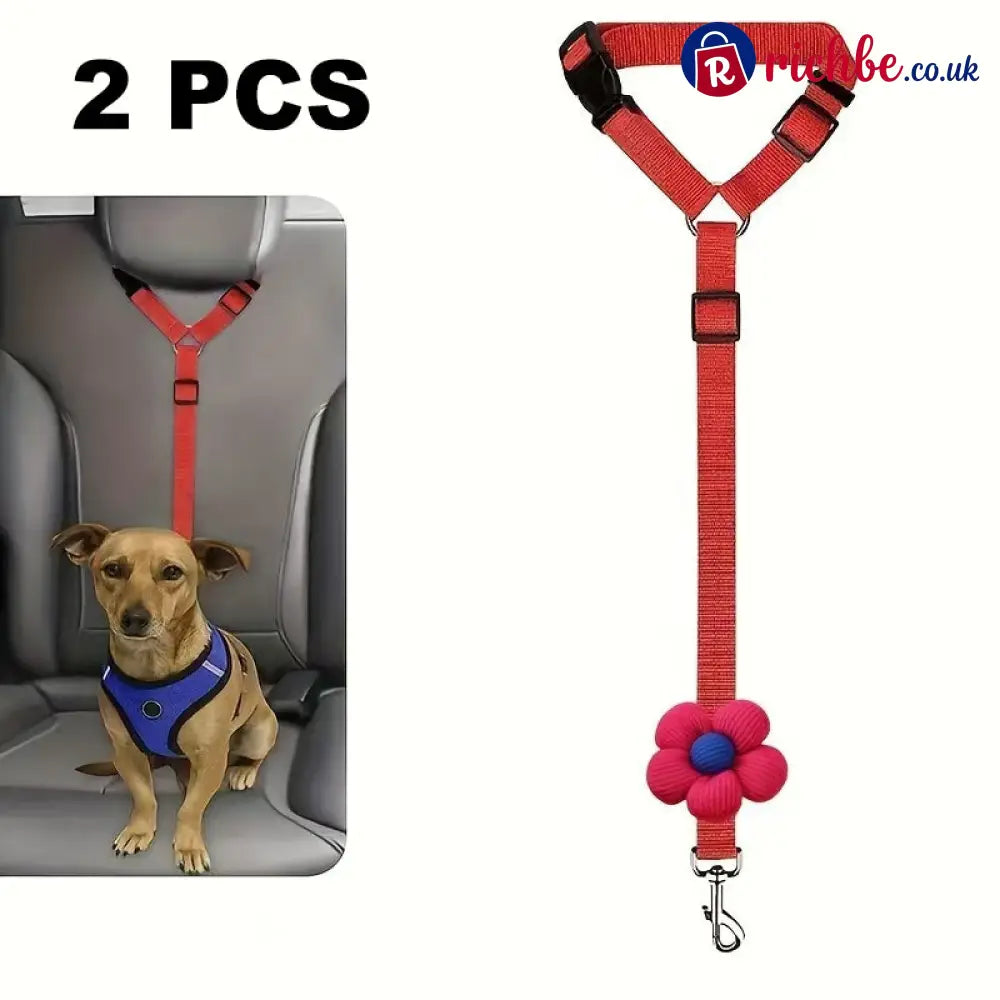 2-in-1 Dog Car Seat Belt & Walking Leash - Hot Sale