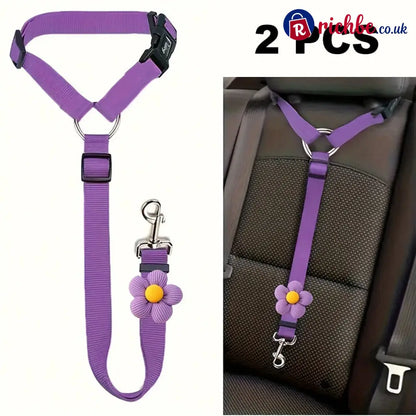 2-in-1 Dog Car Seat Belt & Walking Leash - Hot Sale