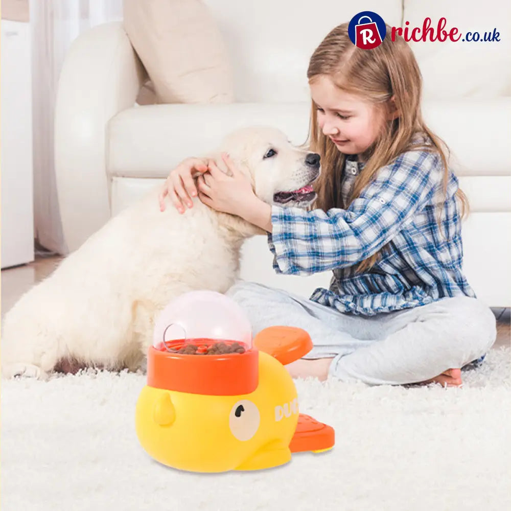 2-in-1 Interactive Dog Puzzle Toy & Feeder - Hot sale