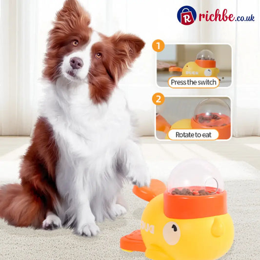 2-in-1 Interactive Dog Puzzle Toy & Feeder - Hot sale