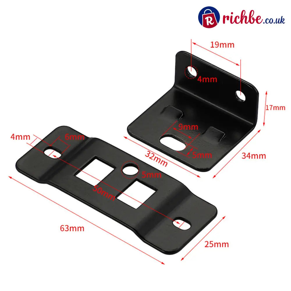 2-in-1 Locking Insert Shelf Brackets 🔧 - Tools & Gadgets
