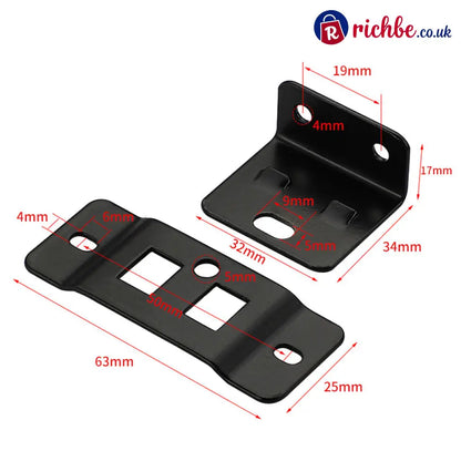 2-in-1 Locking Insert Shelf Brackets 🔧 - Tools & Gadgets