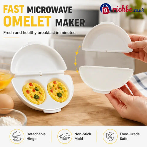 🍳 2-in-1 Microwave Omelet & Egg Cooker - Houseware & Kitchen