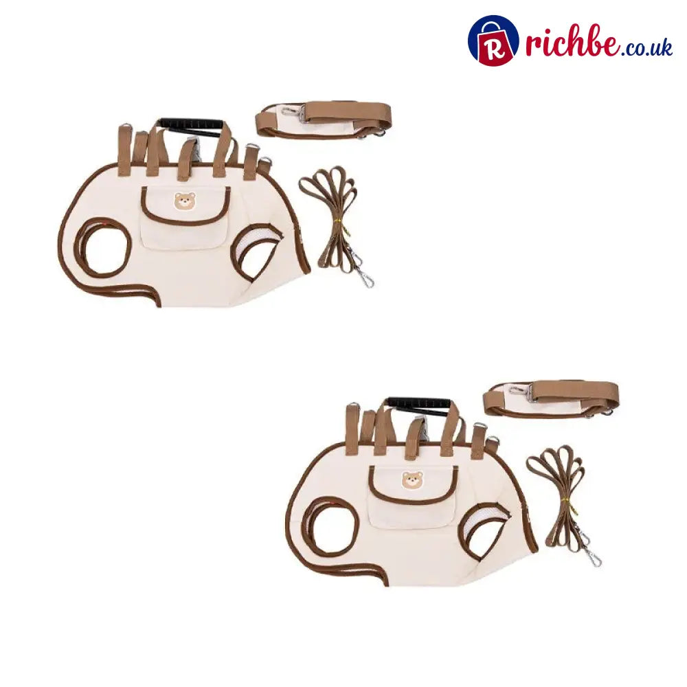 🐶2-in-1 Portable Breathable Pet Carrierk