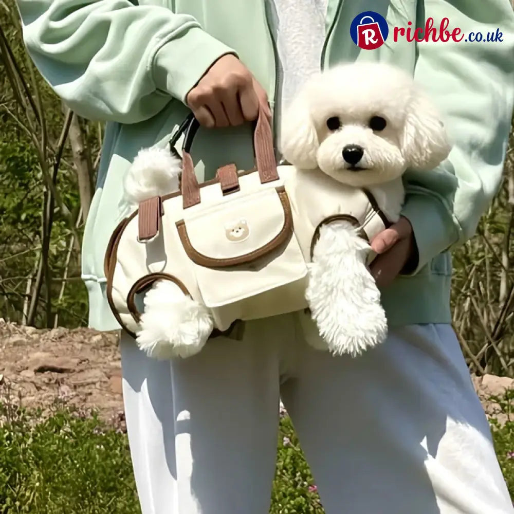 🐶2-in-1 Portable Breathable Pet Carrierk