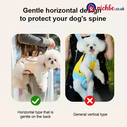 🐶2-in-1 Portable Breathable Pet Carrierk