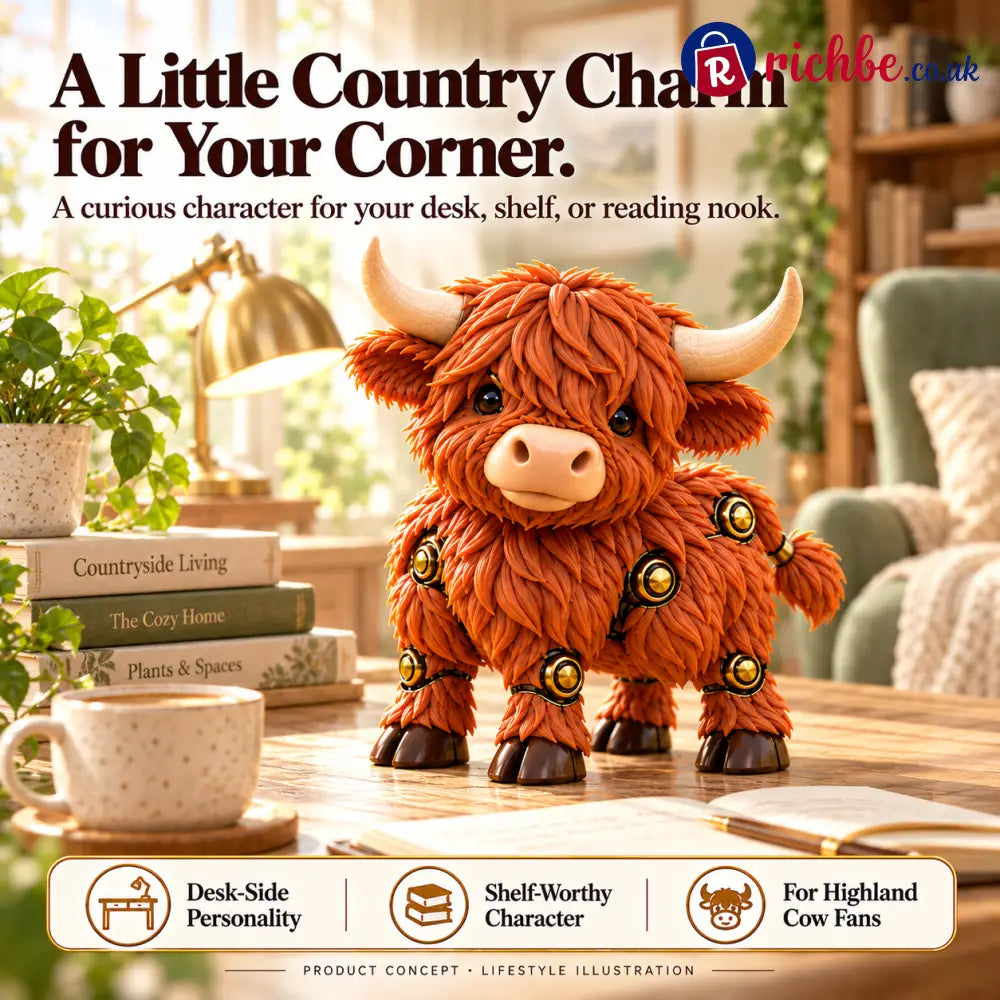 🐮 2-in-1 Transforming Highland Cow Egg – A Little Egg a Charming Highland Surprise