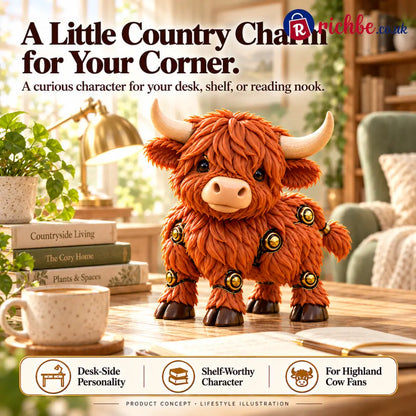 🐮 2-in-1 Transforming Highland Cow Egg – A Little Egg a Charming Highland Surprise