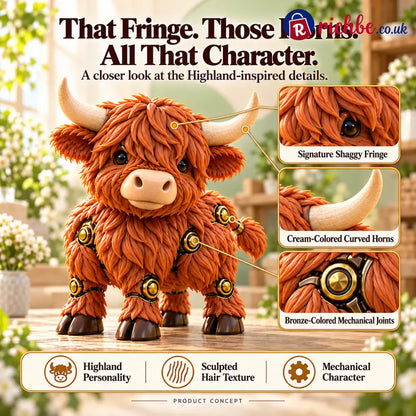 🐮 2-in-1 Transforming Highland Cow Egg – A Little Egg a Charming Highland Surprise