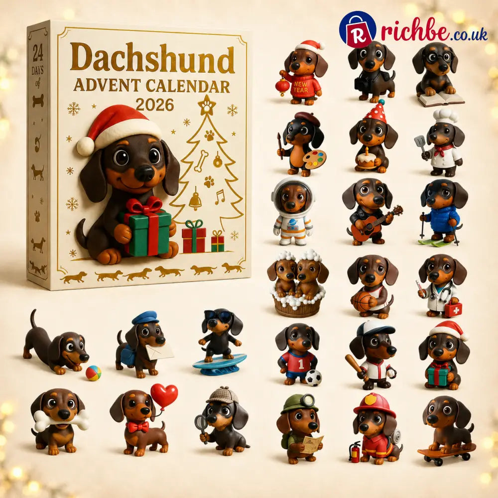 🎁2026 Dachshund Advent Calendar Blind Box💕🐶
