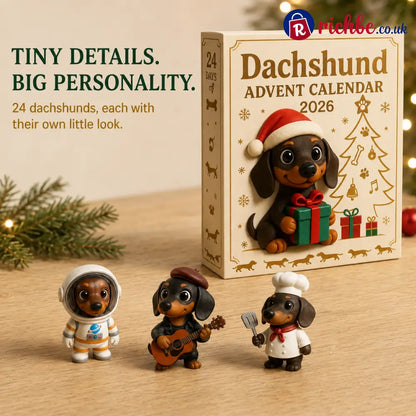 🎁2026 Dachshund Advent Calendar Blind Box💕🐶