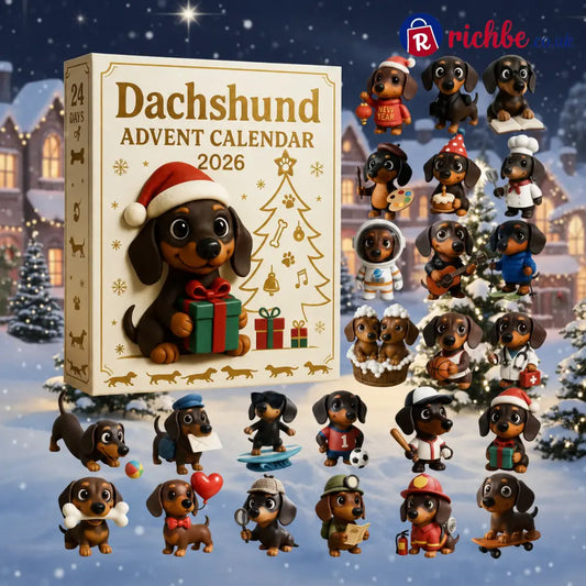 🎄🐾 2026 Dachshund Advent Calendar 🐶✨ - BUY 1