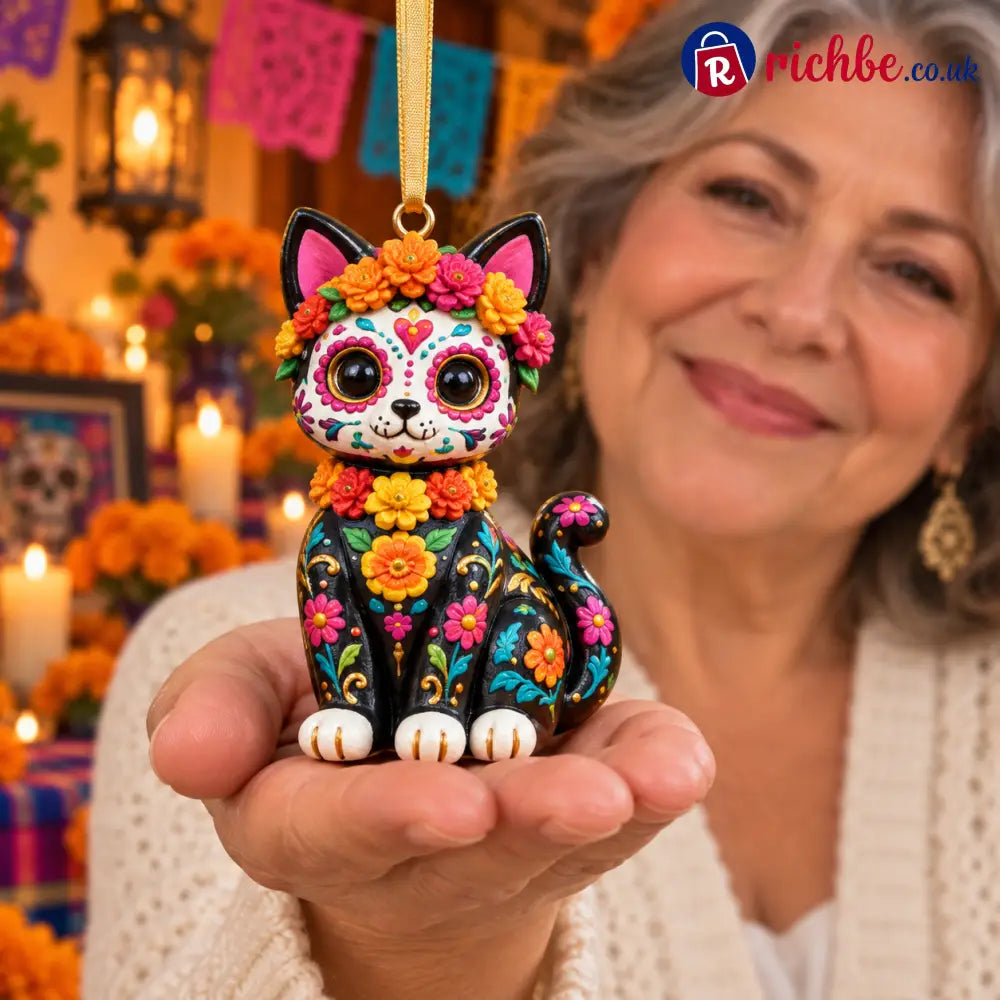 2026 Día de Muertos Ornaments – Folk Art Keepsake Collection Celebrating Love & Remembrance