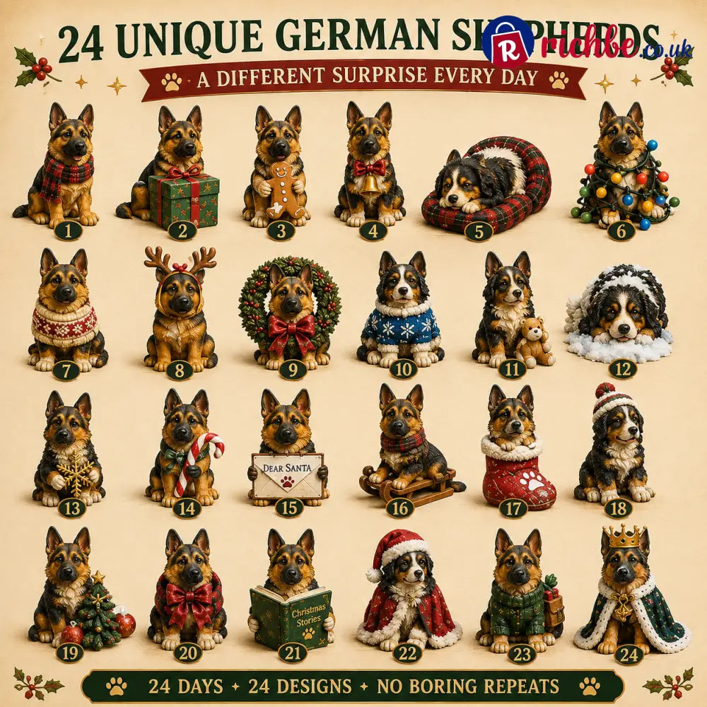🥇 2026 German Shepherd Christmas Collection