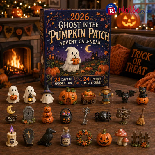 🎃 2026 Ghost in the Pumpkin Patch Halloween Advent Calendar – 24 Days of Spooky Surprises & Haunted Mini Collectibles