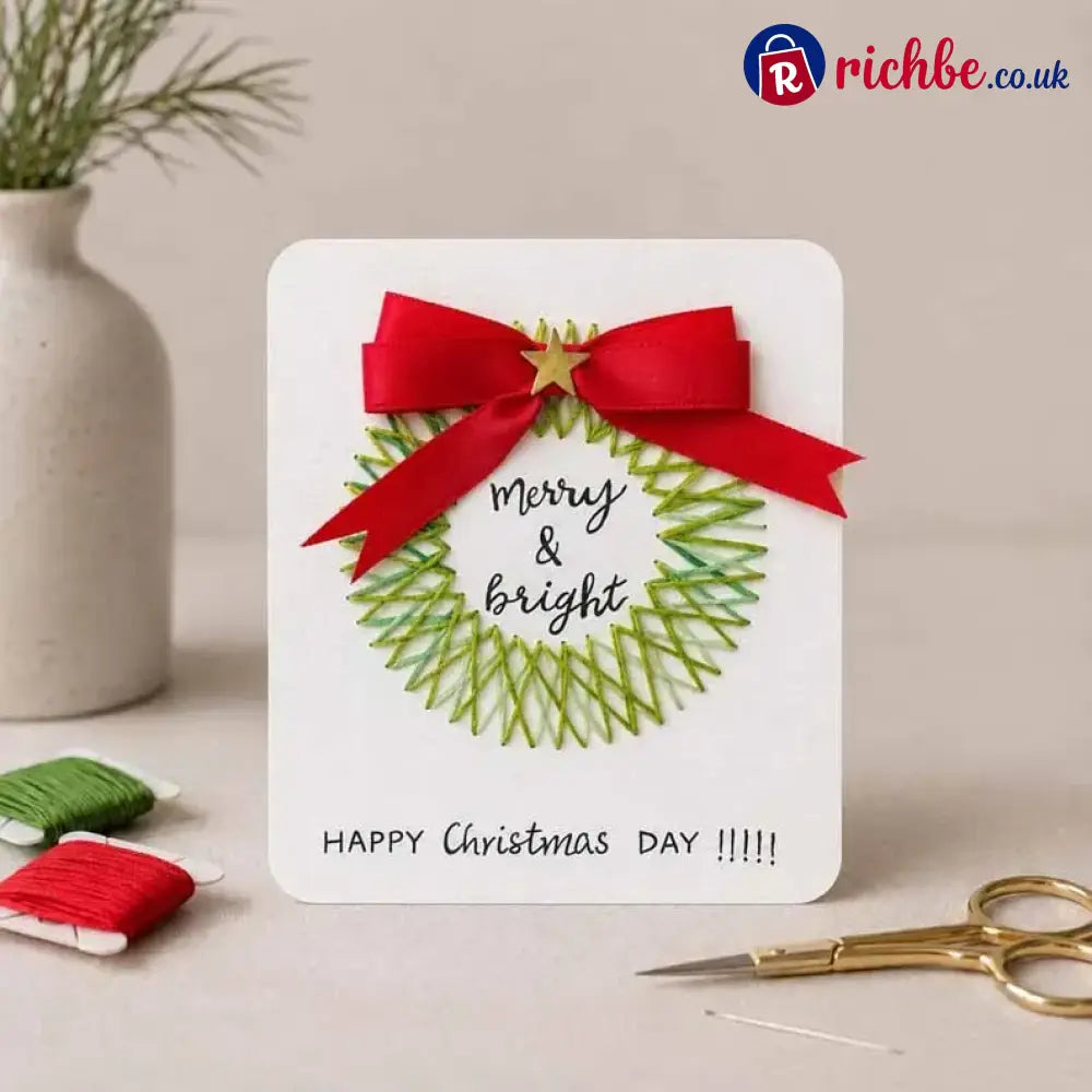 🥳2026 HOT SALE🥳💞50K+ SOLD! 48% OFF!🎄 Merry & Bright Christmas DIY Kit (6 pcs)