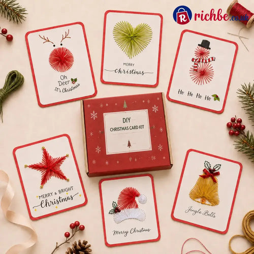 🥳2026 HOT SALE🥳💞50K+ SOLD! 48% OFF!🎄 Merry & Bright Christmas DIY Kit (6 pcs) - A (6PCS)