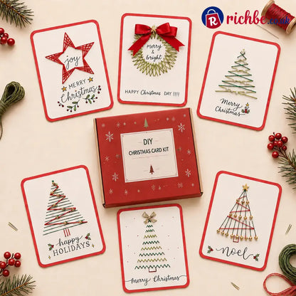 🥳2026 HOT SALE🥳💞50K+ SOLD! 48% OFF!🎄 Merry & Bright Christmas DIY Kit (6 pcs) - C (6PCS)