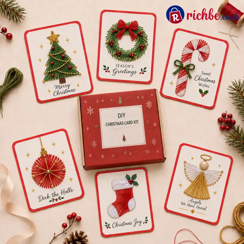 🥳2026 HOT SALE🥳💞50K+ SOLD! 48% OFF!🎄 Merry & Bright Christmas DIY Kit (6 pcs) - F(6PCS)