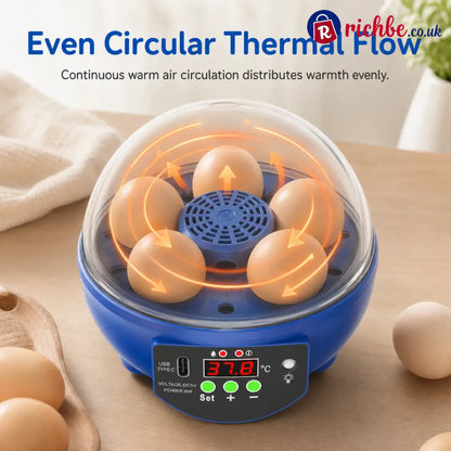 🥳2026 HOT SALE🥳💞50K+ SOLD! 🥚🐣 48% OFF! USB Automatic Egg Incubator – auto egg turning even heat circulation quiet &