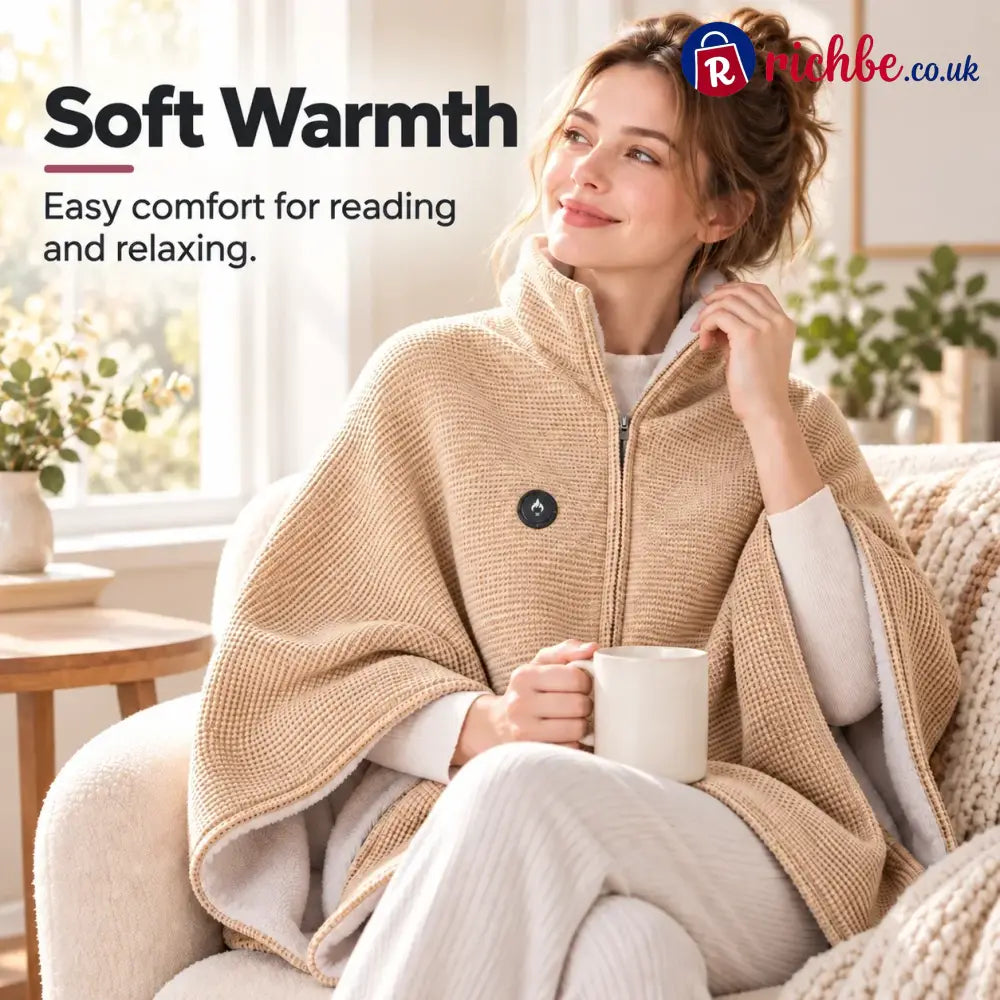 🥳2026 HOT SALE🥳💞50K+ SOLD! 48% OFF!🔥 Wearable Heated Blanket – Cozy Hands-Free Warmth
