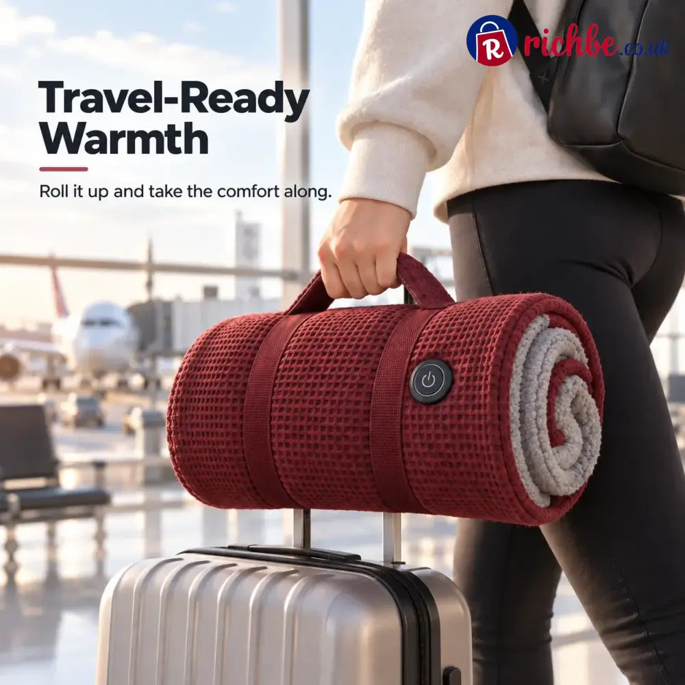 🥳2026 HOT SALE🥳💞50K+ SOLD! 48% OFF!🔥 Wearable Heated Blanket – Cozy Hands-Free Warmth