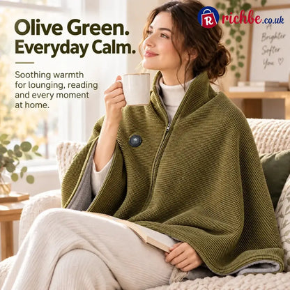 🥳2026 HOT SALE🥳💞50K+ SOLD! 48% OFF!🔥 Wearable Heated Blanket – Cozy Hands-Free Warmth