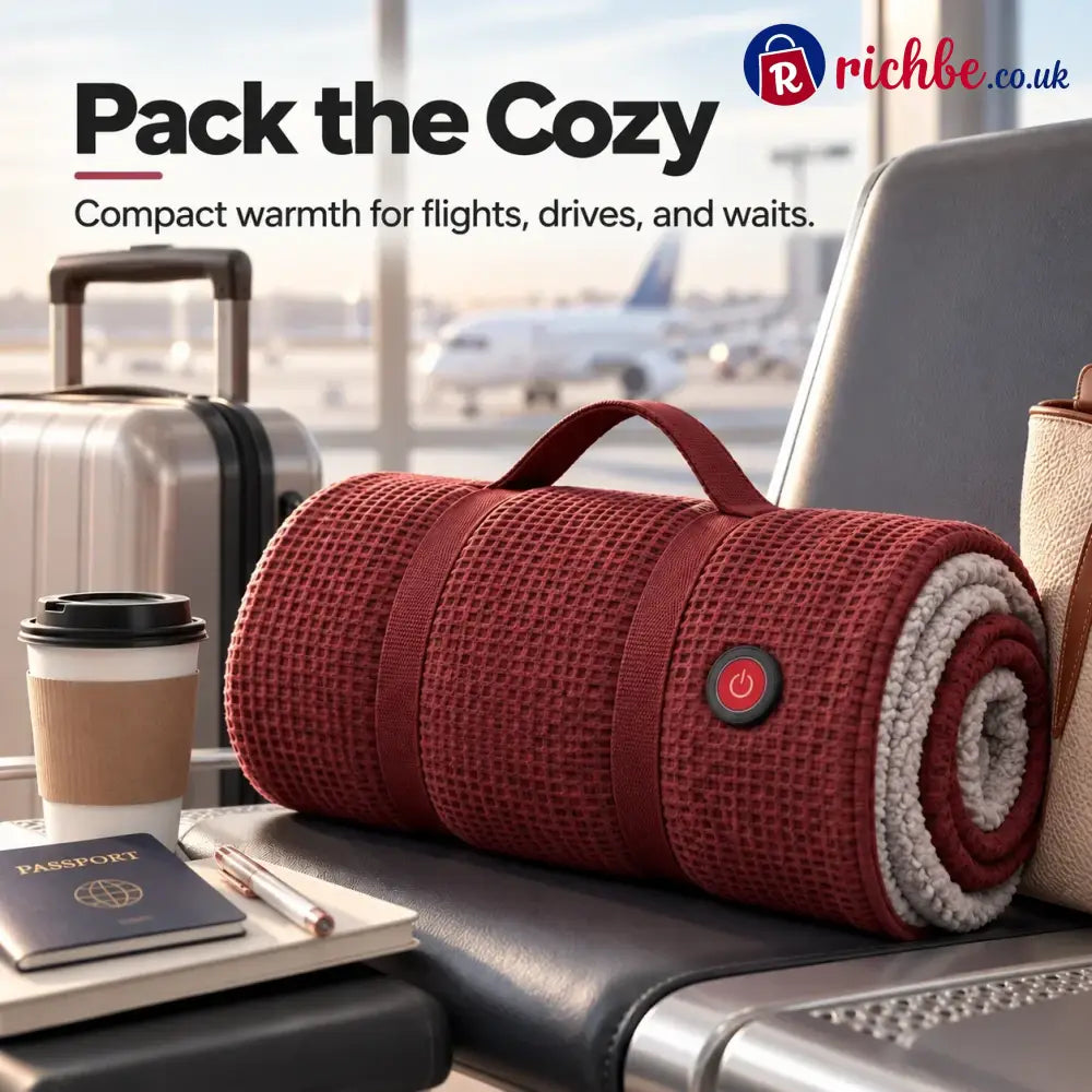 🥳2026 HOT SALE🥳💞50K+ SOLD! 48% OFF!🔥 Wearable Heated Blanket – Cozy Hands-Free Warmth