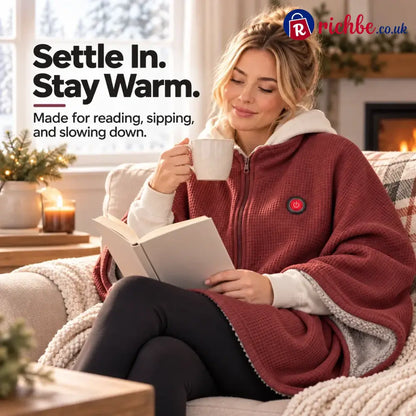 🥳2026 HOT SALE🥳💞50K+ SOLD! 48% OFF!🔥 Wearable Heated Blanket – Cozy Hands-Free Warmth