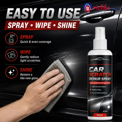 🥳2026 HOT SALE🥳💞50K+ SOLD!🚗✨ 50% OFF! 100ml Universal Car Scratch Repair Spray – Erases light scratches swirl marks &