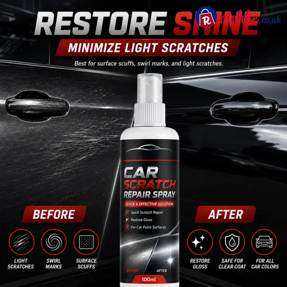 🥳2026 HOT SALE🥳💞50K+ SOLD!🚗✨ 50% OFF! 100ml Universal Car Scratch Repair Spray – Erases light scratches swirl marks &