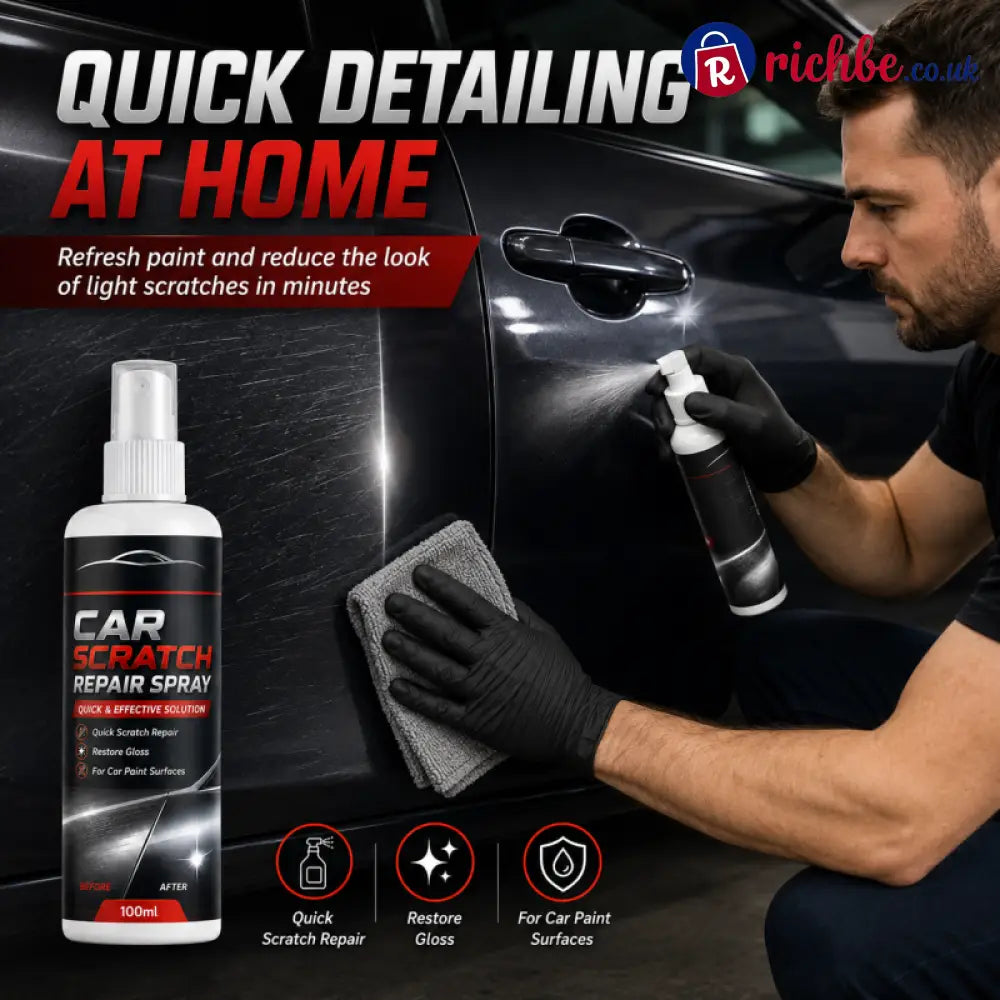 🥳2026 HOT SALE🥳💞50K+ SOLD!🚗✨ 50% OFF! 100ml Universal Car Scratch Repair Spray – Erases light scratches swirl marks &