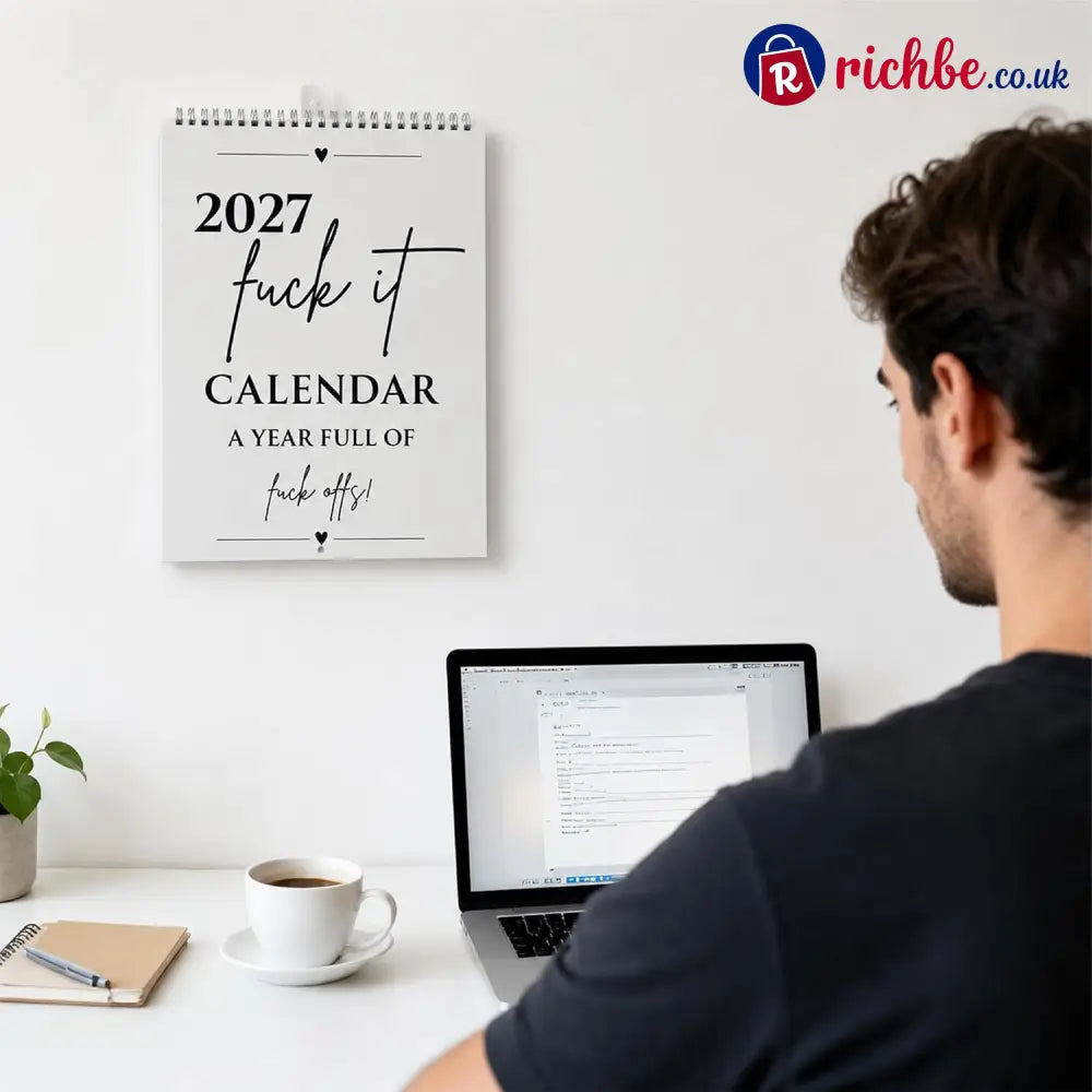 🥳2026 HOT SALE🥳💞50K+ SOLD!-Fuck It Calendar 2027 Funny Sweary Wall Calendar
