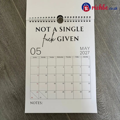 🥳2026 HOT SALE🥳💞50K+ SOLD!-Fuck It Calendar 2027 Funny Sweary Wall Calendar